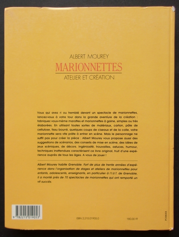 Détails Sur Marionnettes Atelier Et Création Albert Mourey 1993 - 